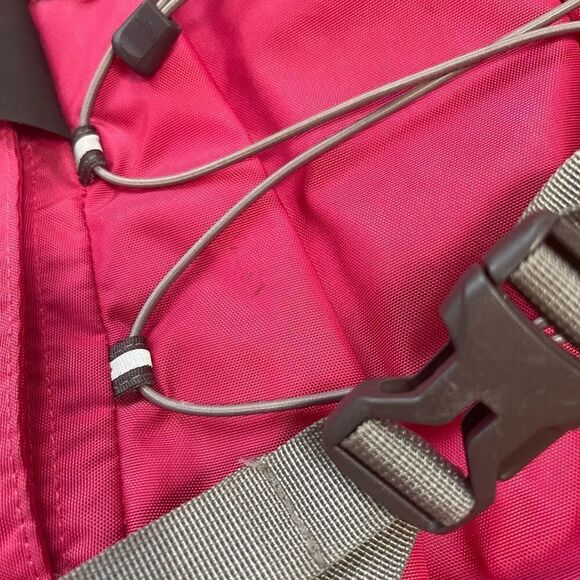The North Face bright pink and Gray Backpack main image 14